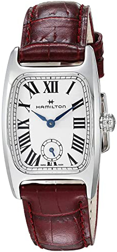 Hamilton Herrklocka H13321811 American Classic Boulton Vit/Läder - Hamilton