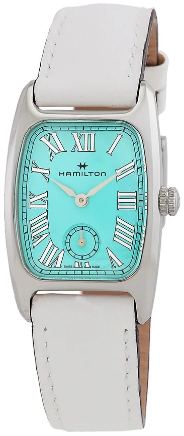 Hamilton Damklocka H13321861 American Classic Boulton Grön/Läder - Hamilton