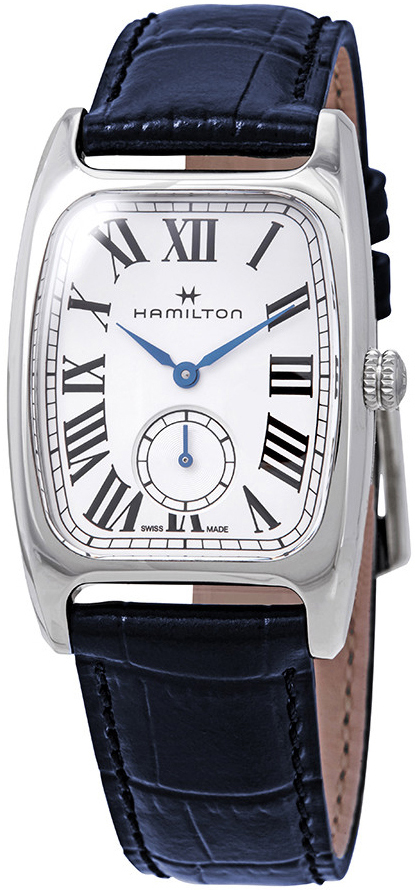 Hamilton Herrklocka H13421611 American Classic Boulton Vit/Läder - Hamilton