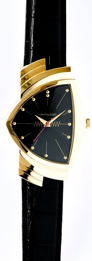 Hamilton H24311730 Ventura Svart/Läder - Hamilton