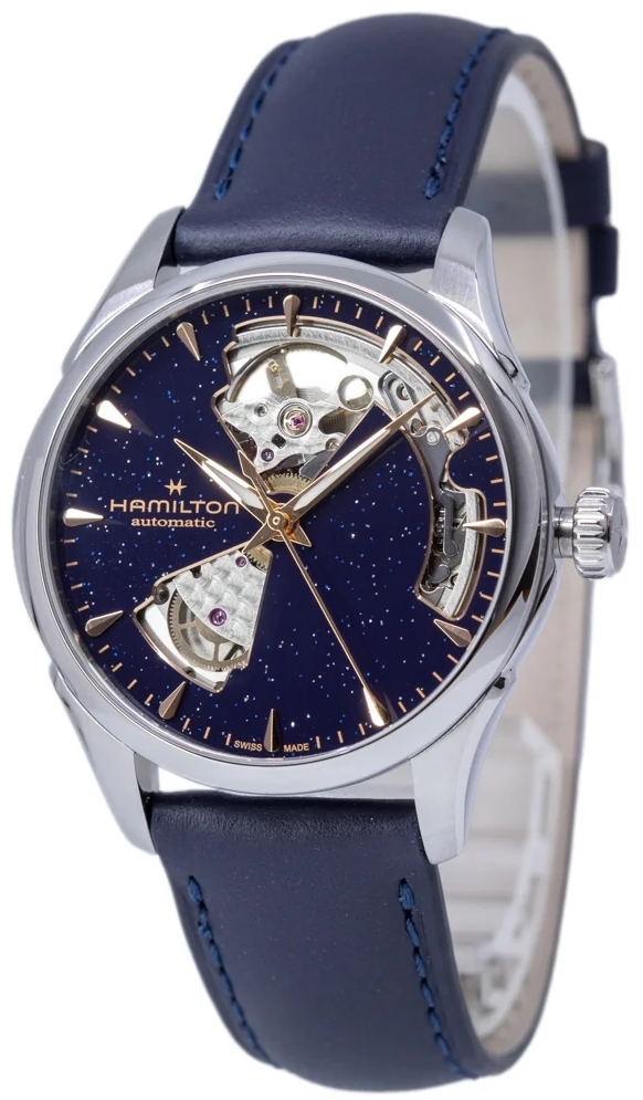 Hamilton Damklocka H32215642 Jazzmaster Open Heart Lady Auto - Hamilton