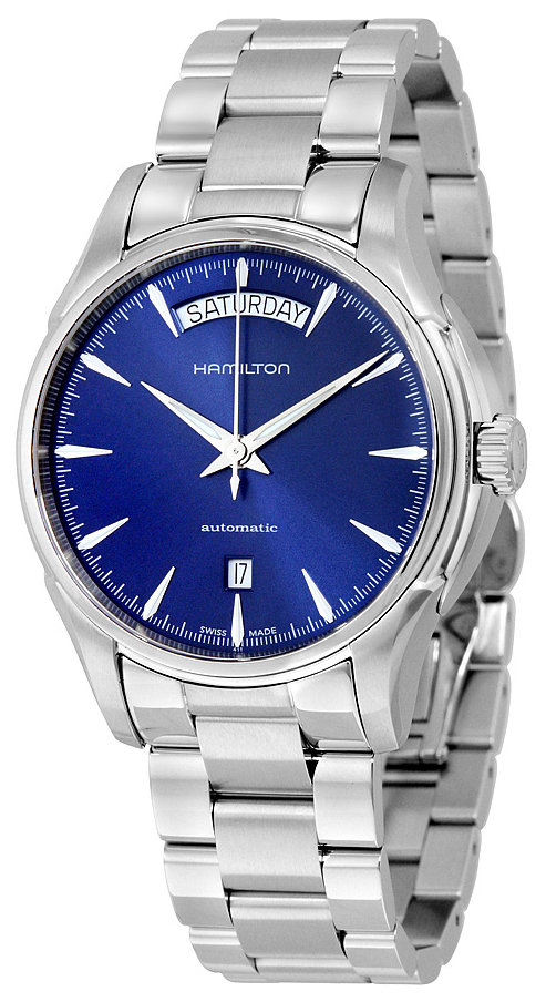 Hamilton Herrklocka H32505141 American Classic Jazzmaster Blå/Stål - Hamilton