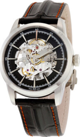Hamilton Herrklocka H32586541 Jazzmaster Blå/Läder Ø42 mm - Hamilton