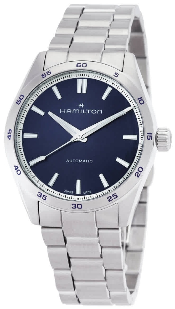Hamilton Herrklocka H36215140 Jazzmaster Performer Blå/Stål Ø38 mm - Hamilton