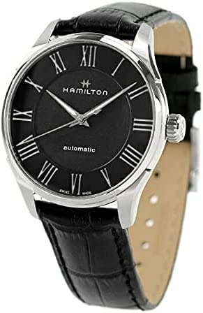 Hamilton Herrklocka H42535730 Jazzmaster Svart/Läder Ø40 mm - Hamilton