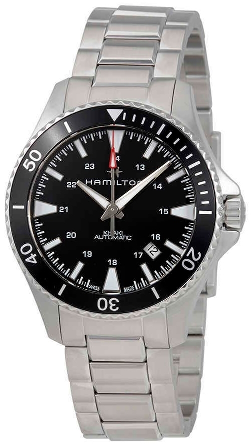 Hamilton Herrklocka H82335131 Svart/Stål Ø40 mm - Hamilton