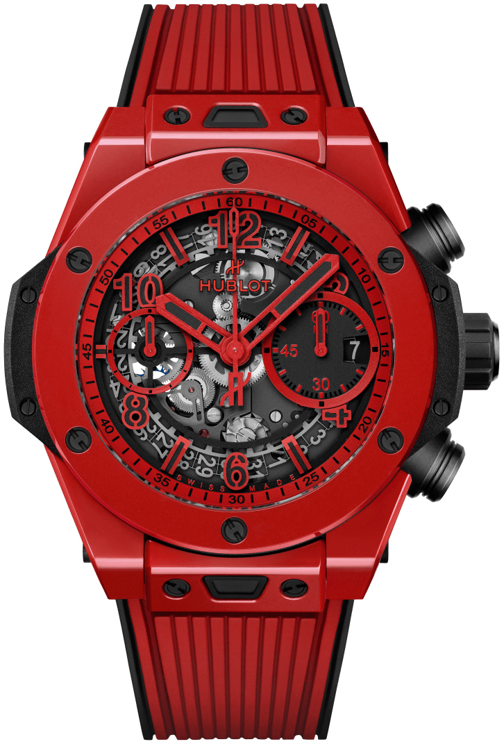 Hublot Herrklocka 441.CF.8513.RX Big Bang 42Mm Röd/Gummi Ø42 mm - Hublot