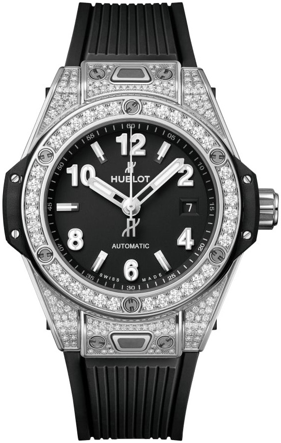 Hublot Damklocka 485.SX.1170.RX.1604 Big Bang 33Mm Svart/Gummi Ø33 mm - Hublot
