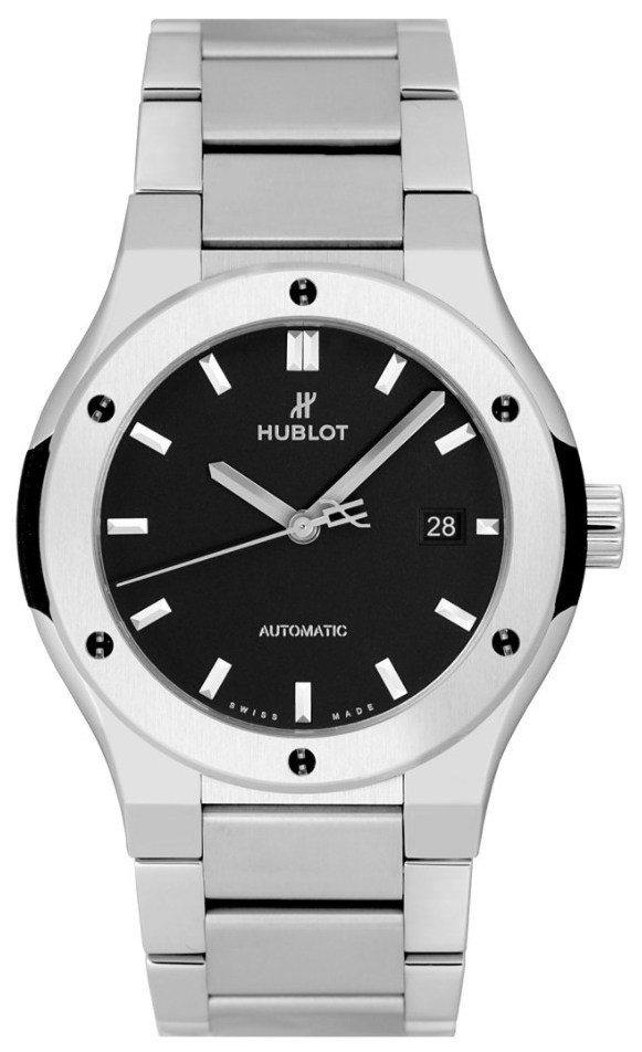 Hublot Herrklocka 548.NX.1170.NX Classic Fusion Svart/Titan Ø42 mm - Hublot