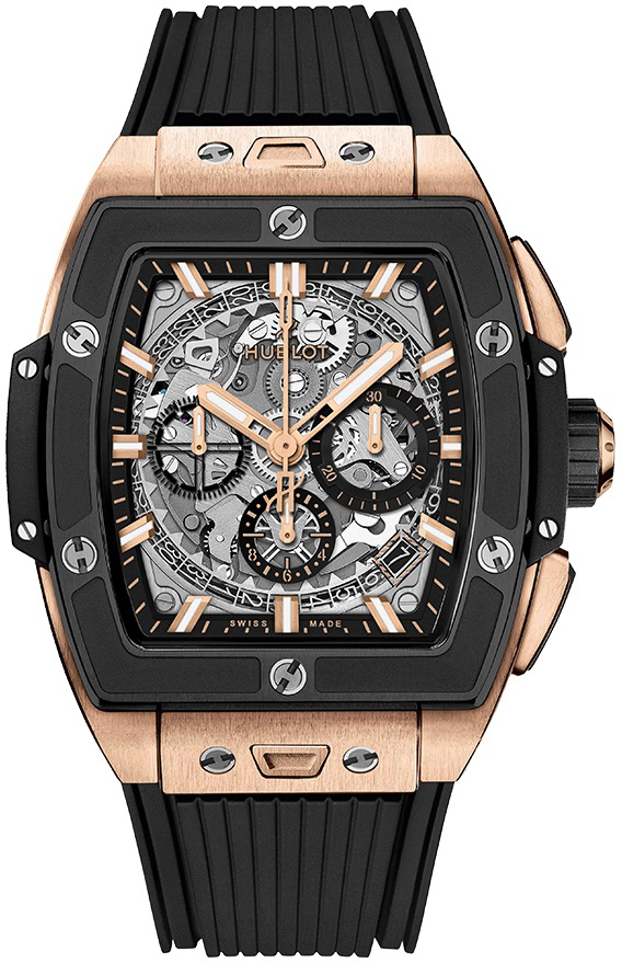 Hublot Herrklocka 642.OM.0180.RX Big Bang 42mm Svart/Gummi - Hublot