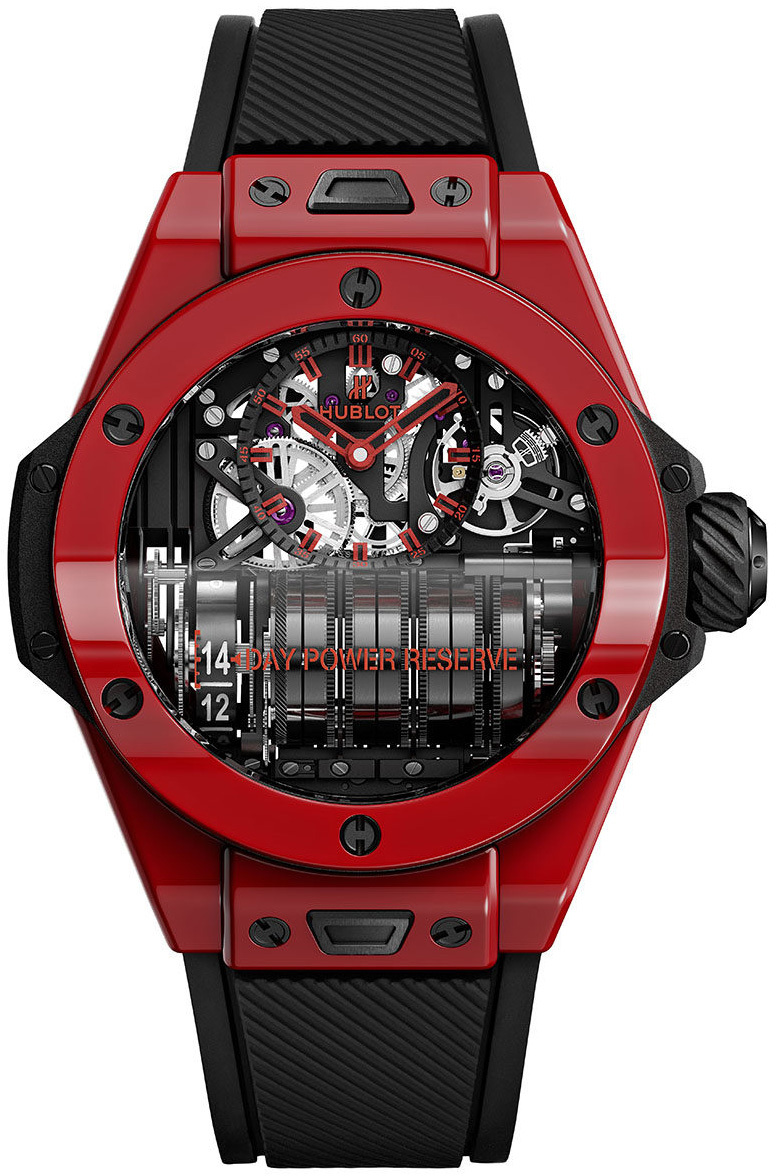 Hublot Herrklocka 911.CF.0113.RX Big Bang 45Mm Skelettskuren/Gummi - Hublot