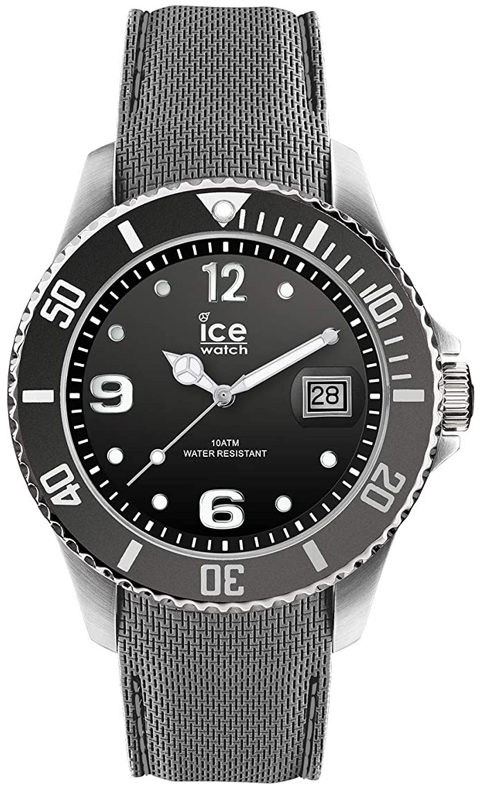 Ice Watch Herrklocka 015772 Gr&aring;/Gummi &Oslash;44 mm