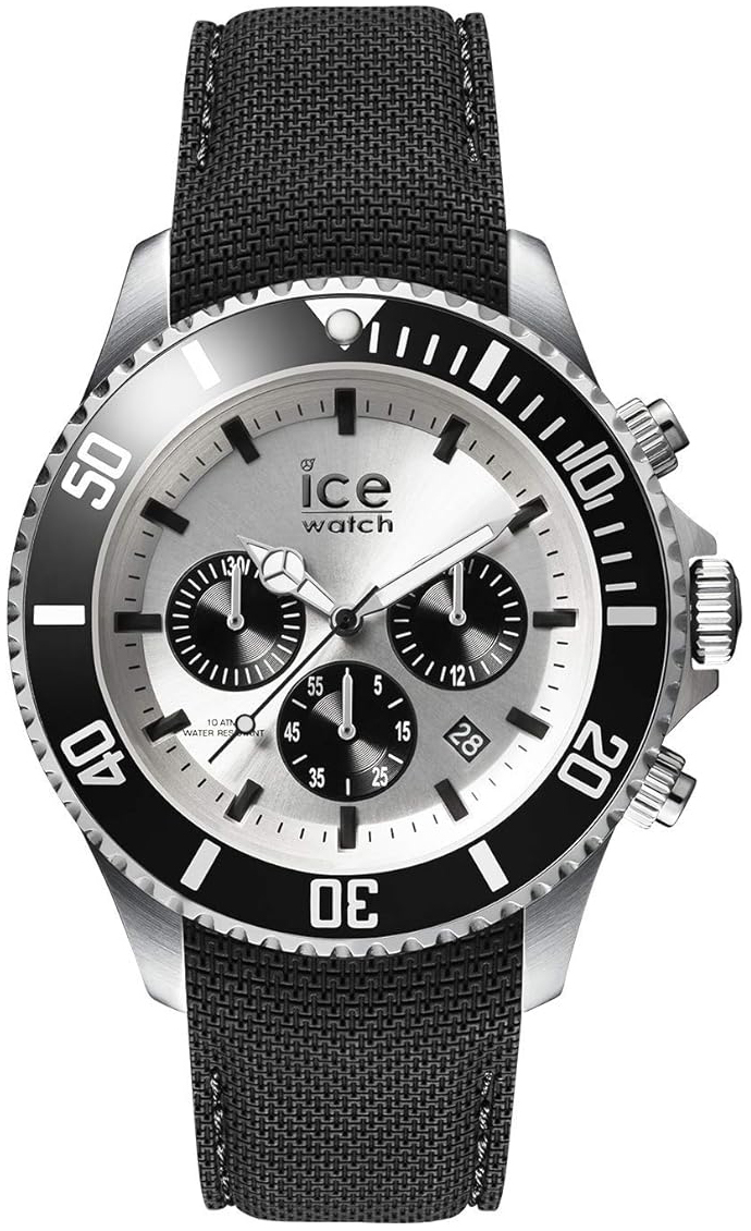 Ice Watch 016302 Chrono Silverfärgad/Gummi Ø44 mm
