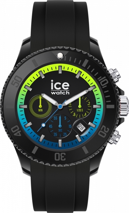 Ice Watch Herrklocka 020616 Chrono Svart/Gummi Ø48.5 mm