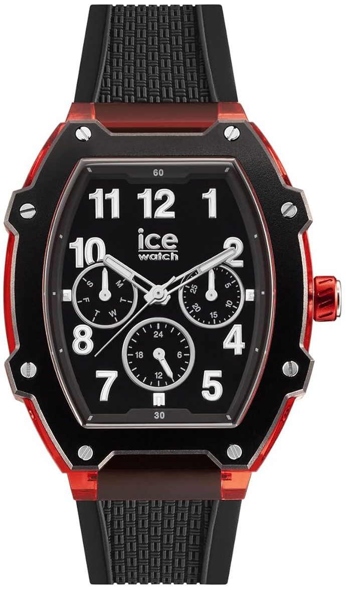 Ice Watch Herrklocka 023316 Boliday Svart/Gummi