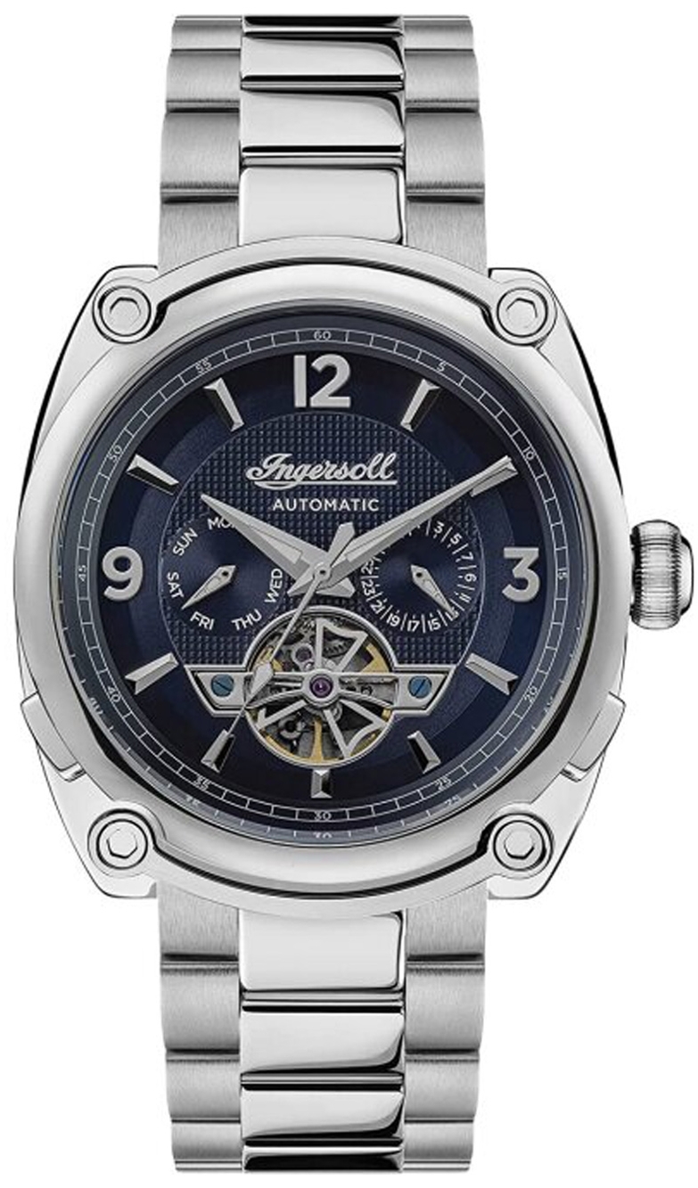 Ingersoll Herrklocka I01107 The Michigan Svart/Stål Ø45 mm - Ingersoll
