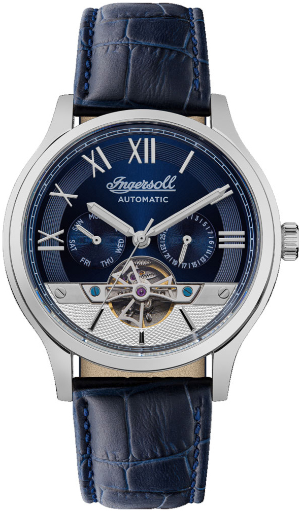 Ingersoll Herrklocka I12103 Flerfärgad/Läder Ø44 mm - Ingersoll