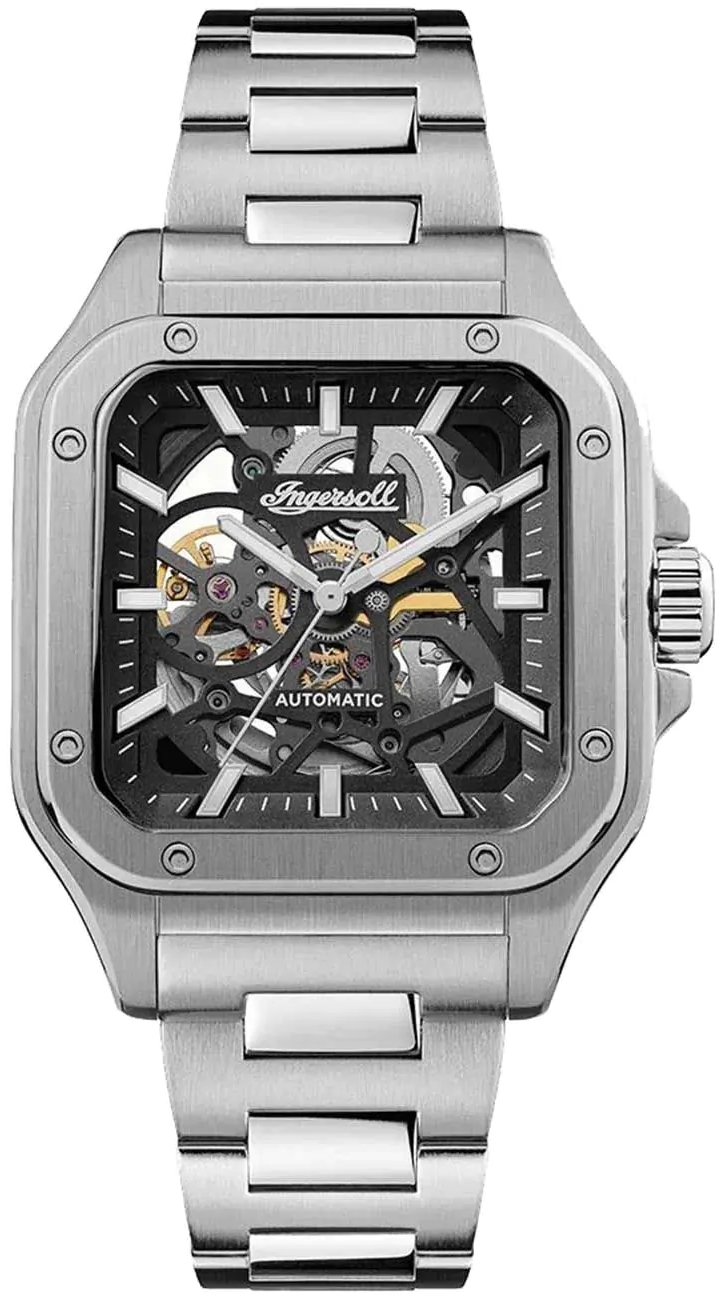Ingersoll Herrklocka I14501 The Ollie Svart/Stål Ø42 mm - Ingersoll
