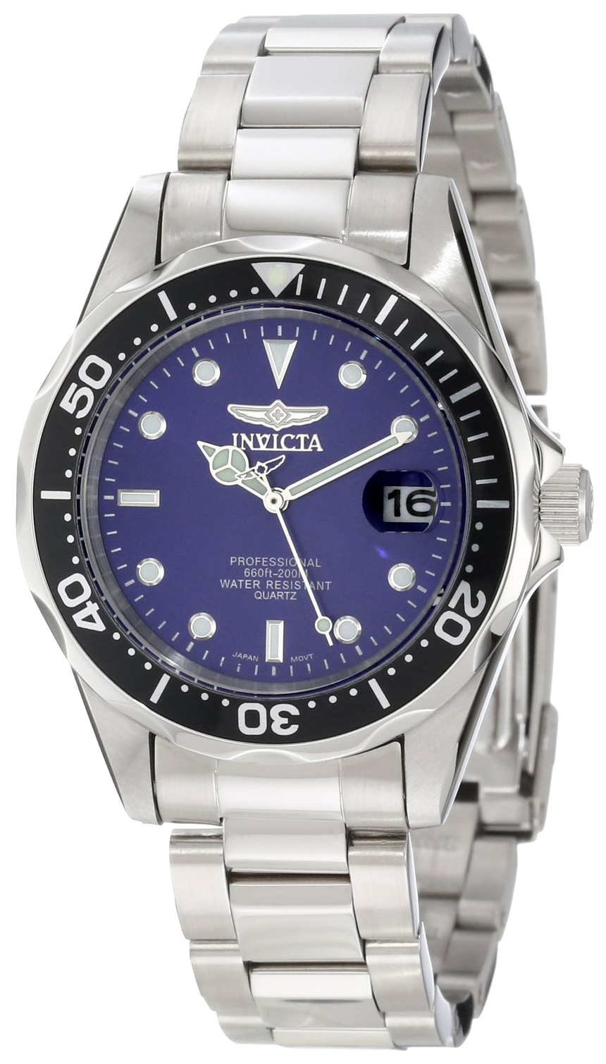 Invicta Pro Diver Herrklocka 10664 Blå/Stål Ø37.5 mm - Invicta