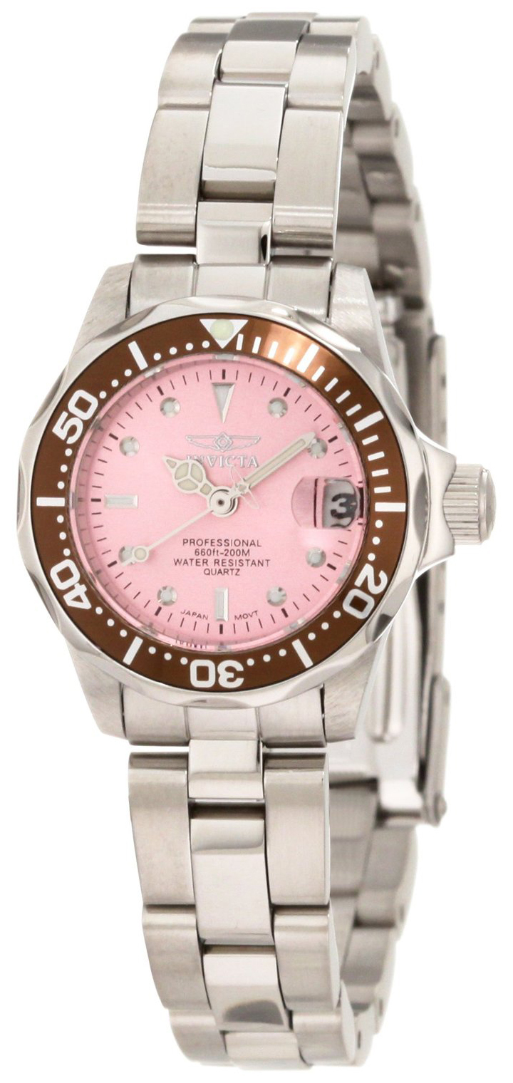 Invicta Pro Diver Damklocka 11443 Rosa/Stål Ø25 mm - Invicta