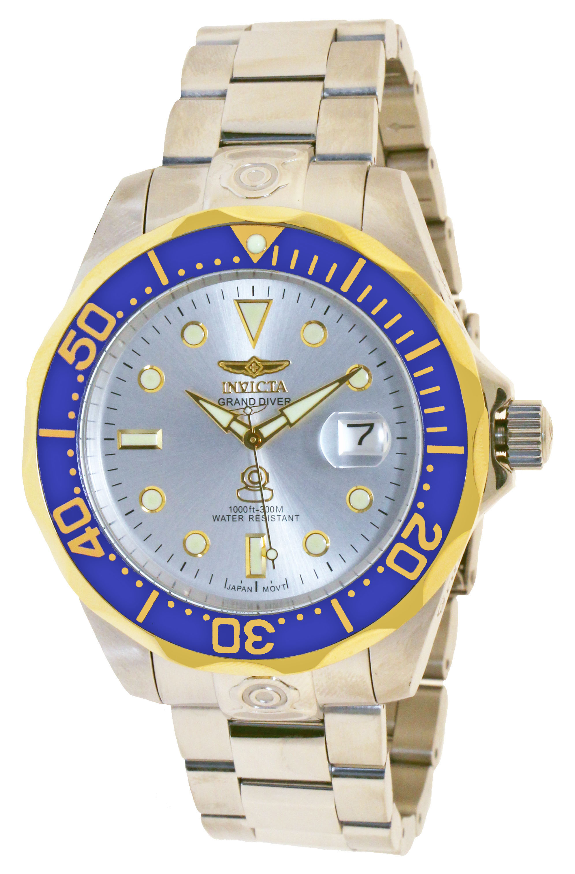 Invicta Herrklocka 13788 Pro Diver Silverfärgad/Stål Ø47 mm - Invicta
