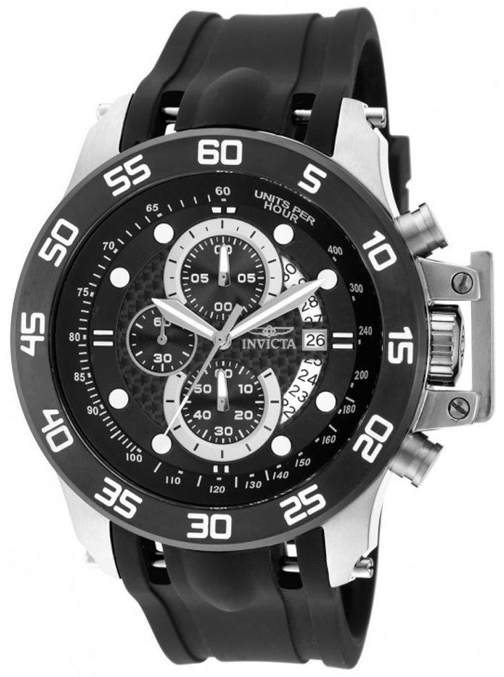 Invicta Herrklocka 19251 I-Force Svart/Gummi Ø51 mm - Invicta