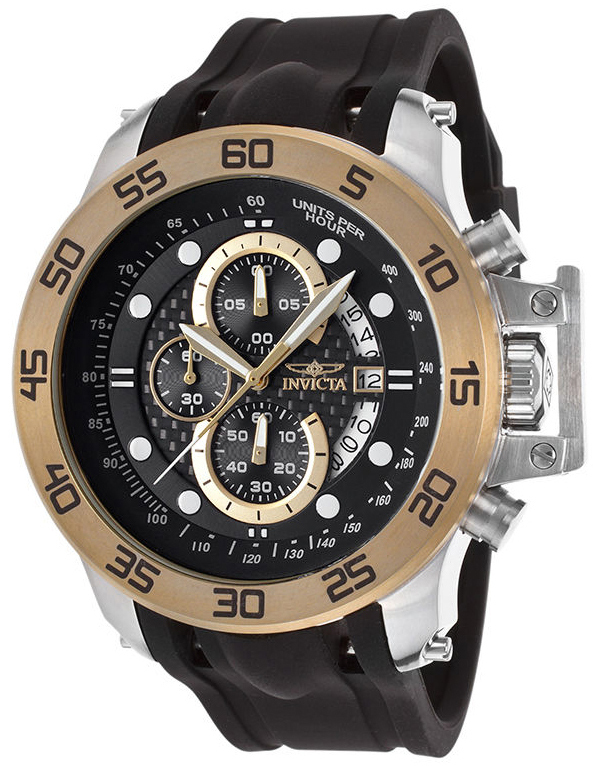 Invicta Herrklocka 19253 I-Force Svart/Gummi &Oslash;51 mm