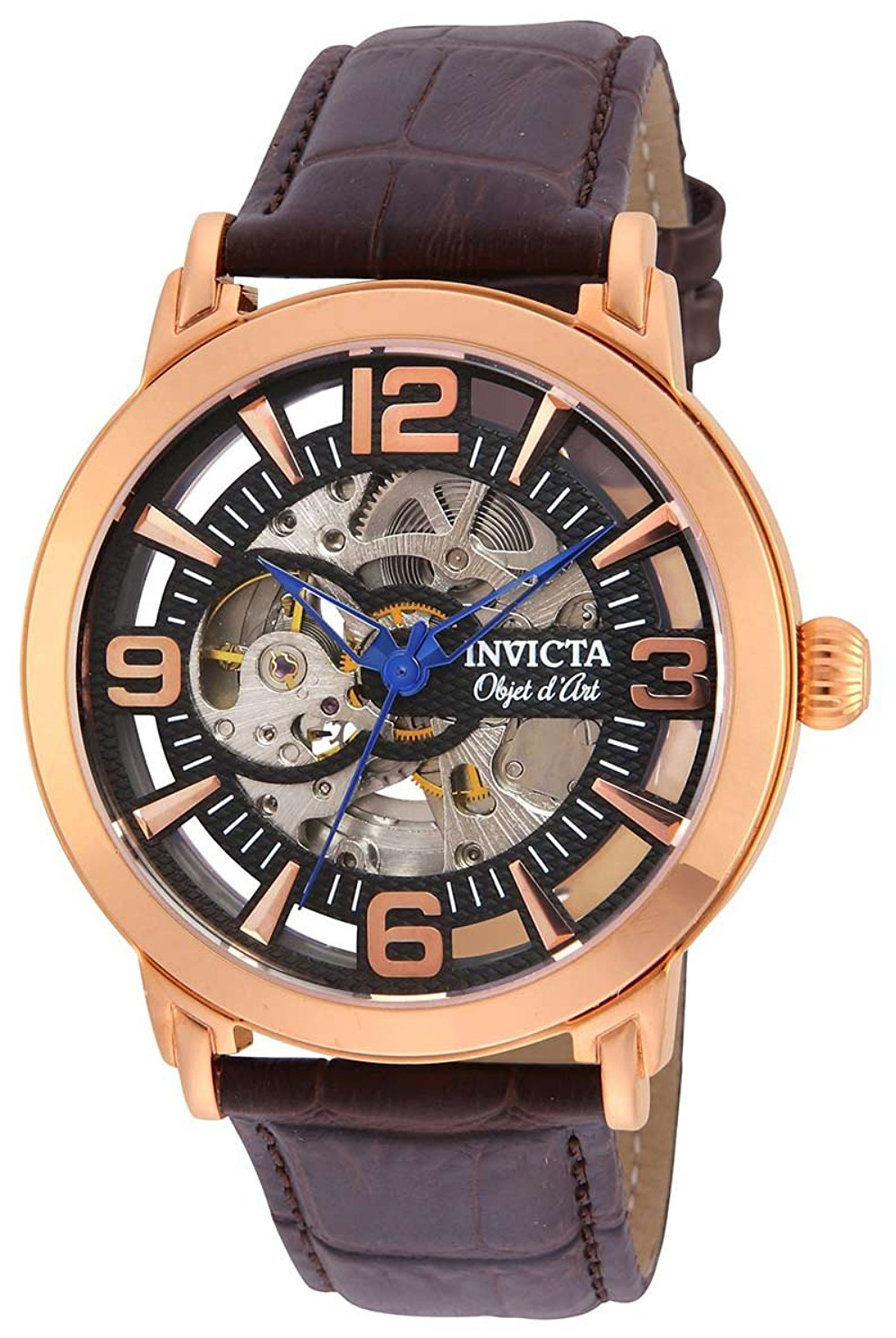 Invicta 99999 Herrklocka 22609 Svart/Läder Ø44 mm - Invicta