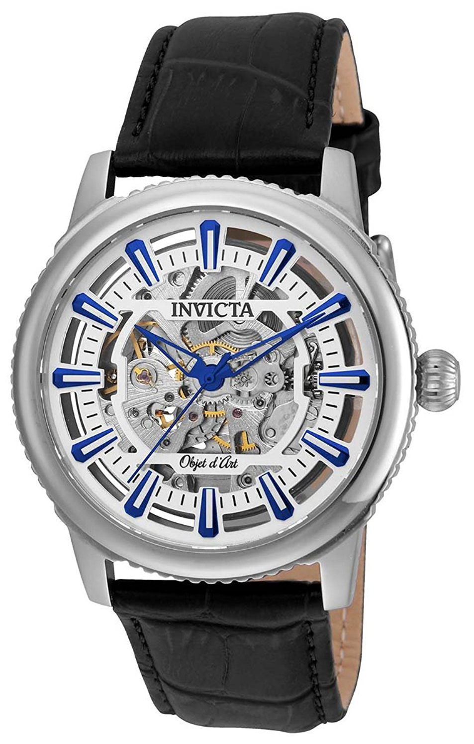 Invicta 99999 Herrklocka 22610 Silverfärgad/Läder Ø42 mm - Invicta