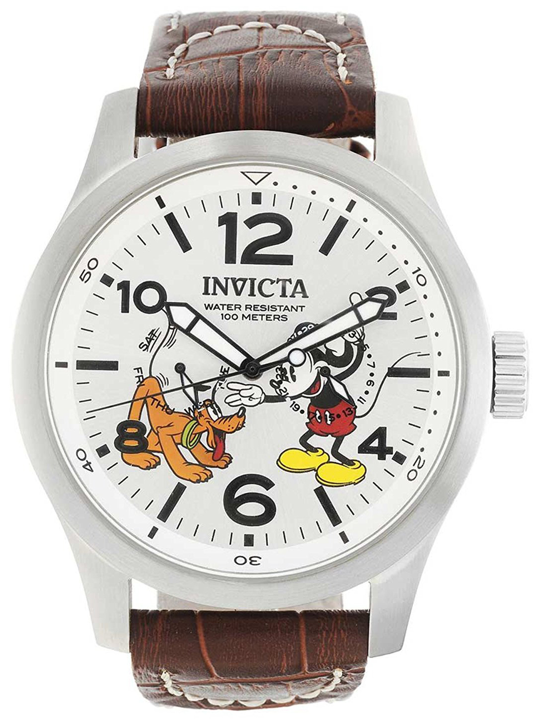 Invicta 99999 Herrklocka 22874 Silverfärgad/Läder Ø48 mm - Invicta