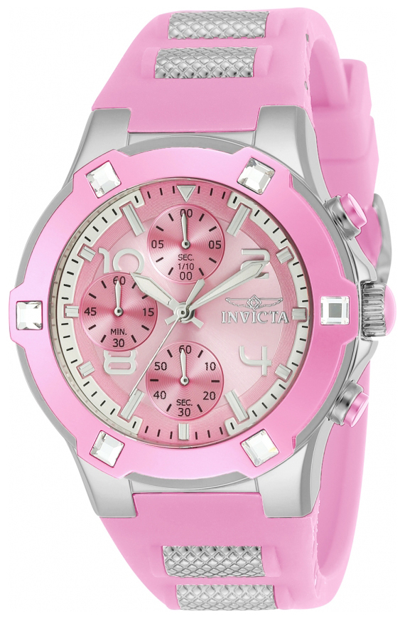 Invicta 99999 Damklocka 24197 Rosa/Stål Ø39 mm - Invicta