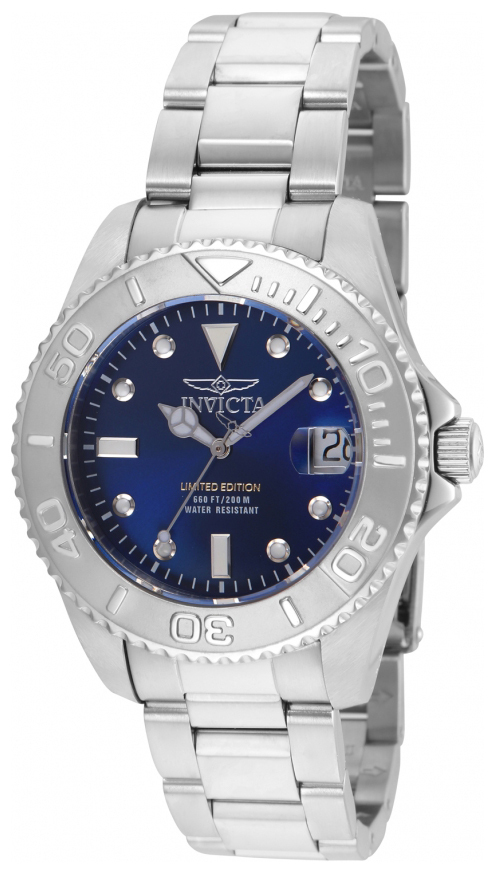 Invicta Pro Diver Damklocka 24632 Blå/Stål Ø38 mm - Invicta