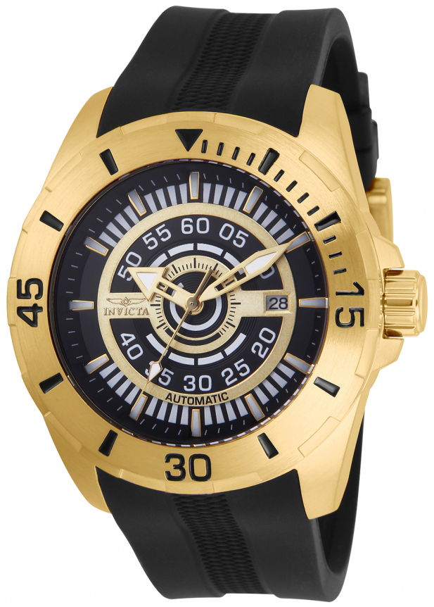 Invicta 99999 Herrklocka 25771 Svart/Gummi Ø48 mm - Invicta