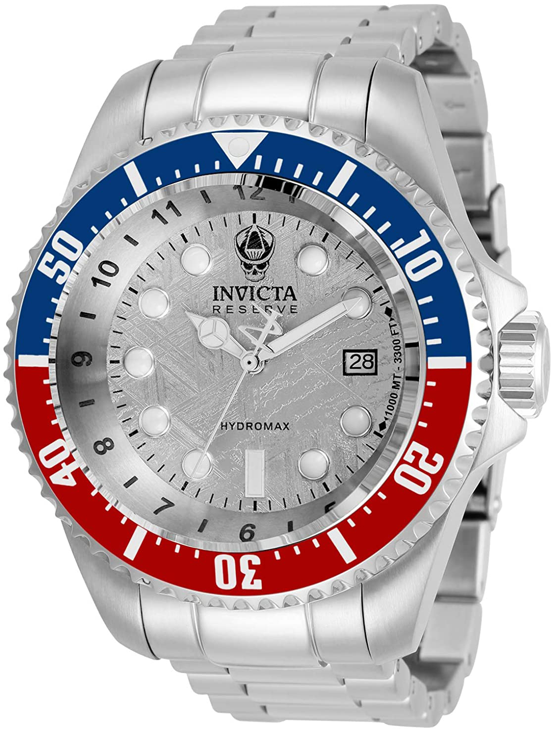 Invicta Herrklocka 34099 Reserve Silverfärgad/Stål Ø52 mm
