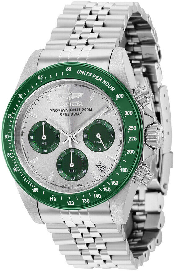 Invicta Herrklocka 36734 Speedway Silverfärgad/Stål Ø39.5 mm - Invicta