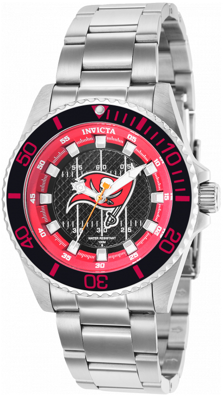 Invicta Damklocka 36948 Nfl Svart/Stål Ø38 mm - Invicta