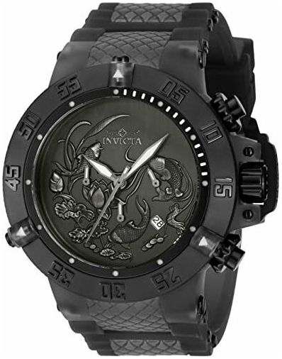 Invicta Herrklocka 37040 Subaqua Svart/Stål Ø50 mm - Invicta
