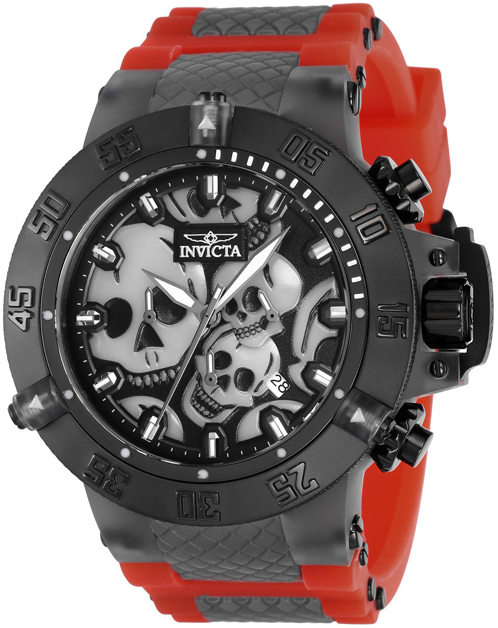 Invicta Herrklocka 37326 Subaqua Svart/Stål Ø50 mm - Invicta