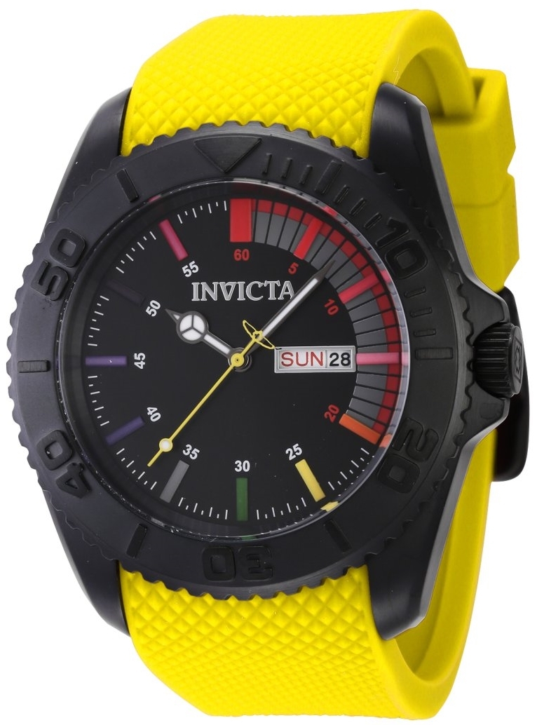 Invicta Herrklocka 44733 Pro Diver Svart/Gummi Ø44 mm