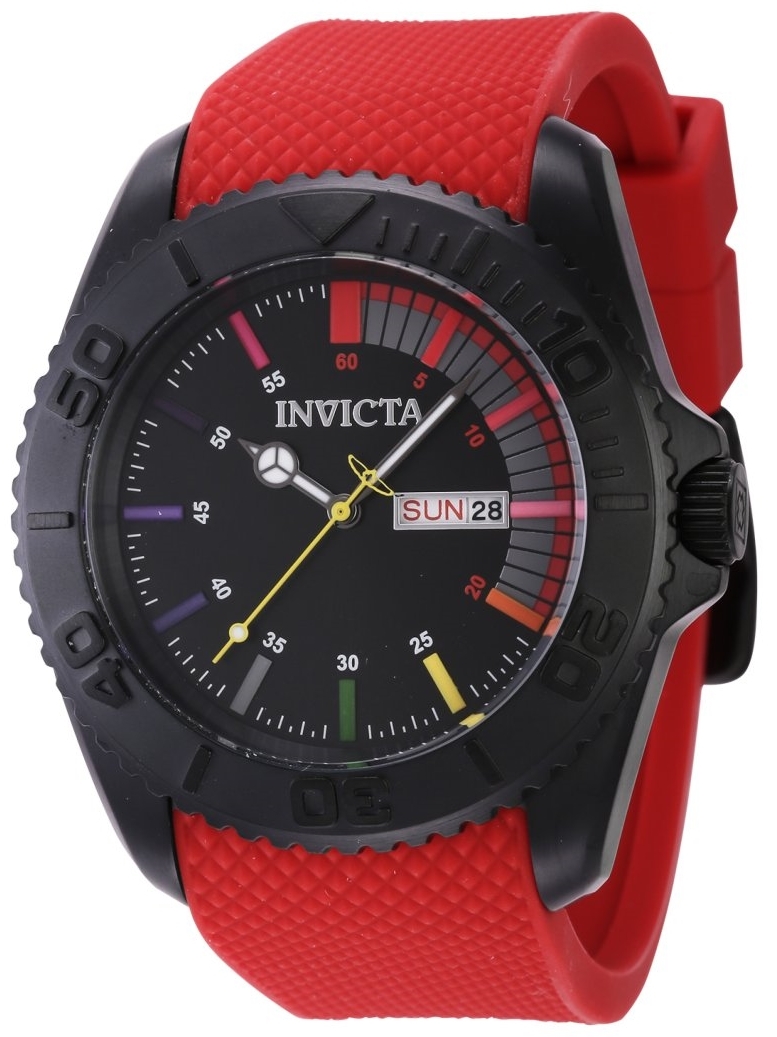 Invicta Herrklocka 44734 Pro Diver Svart/Gummi &Oslash;44 mm