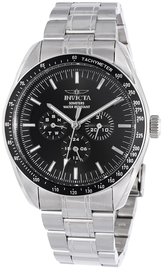 Invicta Herrklocka 45967 Specialty Svart/Stål Ø44 mm