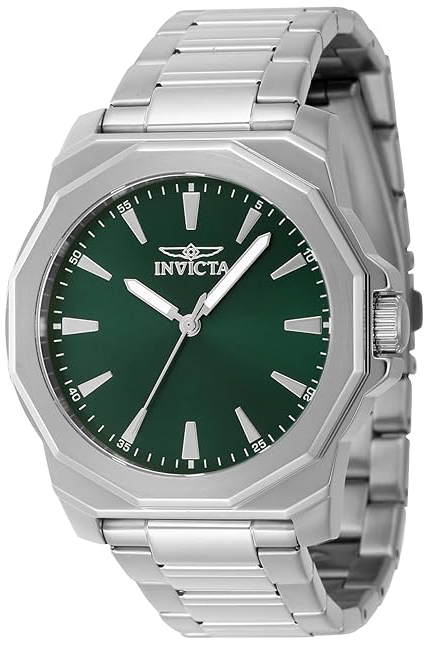 Invicta Herrklocka 46833 Speedway Grön/Stål Ø42 mm