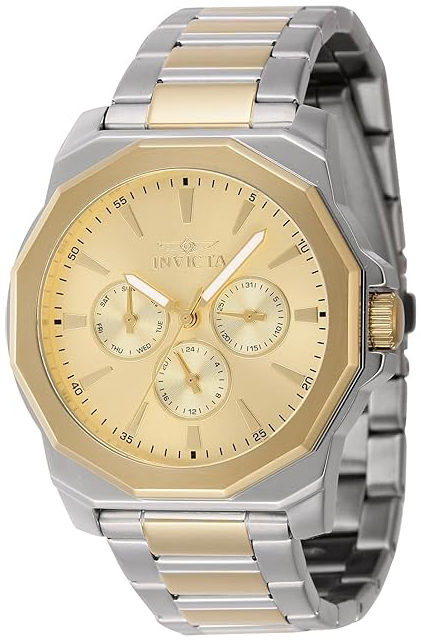 Invicta Herrklocka 46846 Speedway Guld/Gulguldtonat stål Ø42 mm