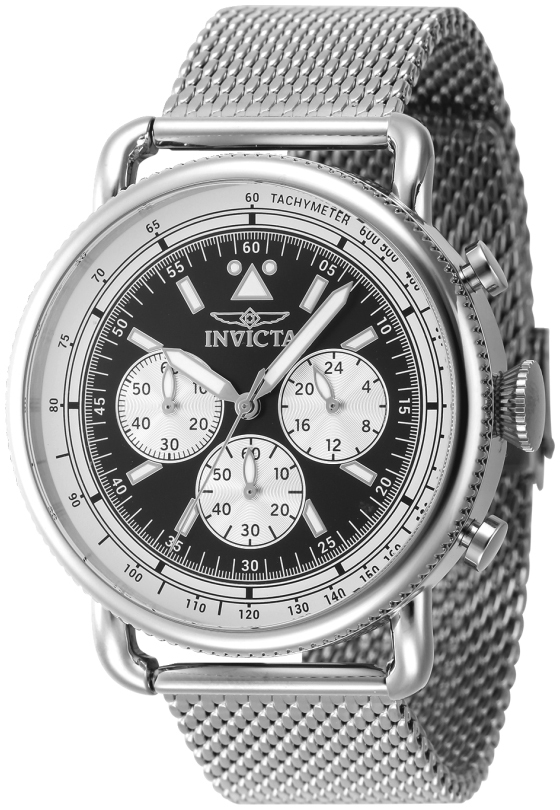Invicta Herrklocka 47358 Speedway Svart/Stål Ø44 mm - Invicta