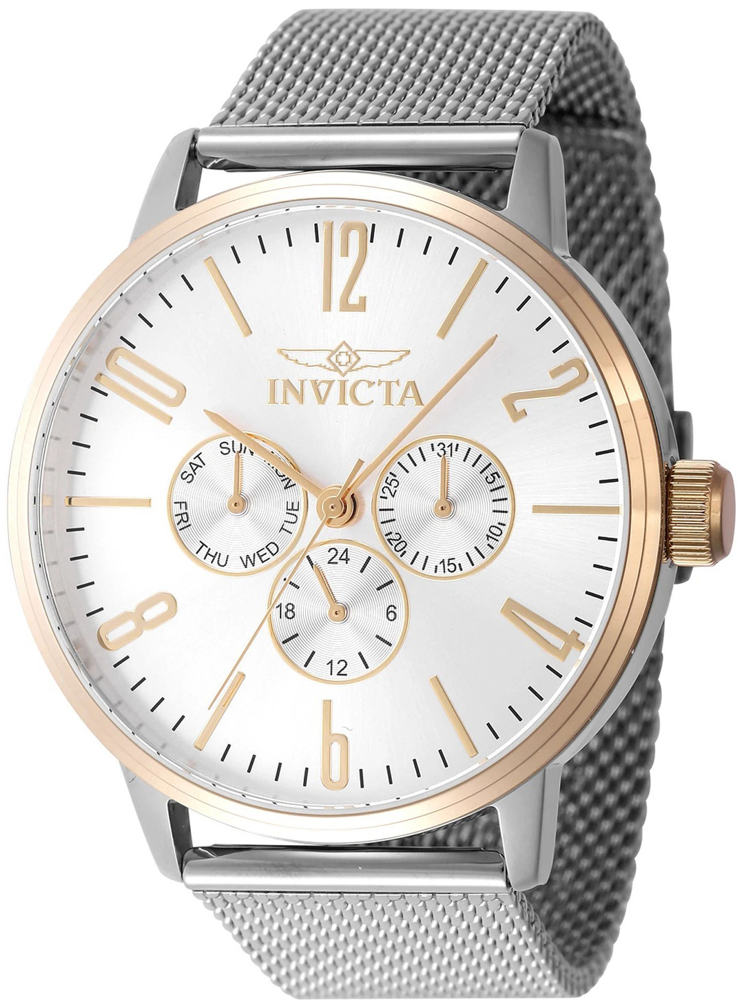Invicta Herrklocka 47595 Specialty Silverfärgad/Stål Ø44 mm - Invicta