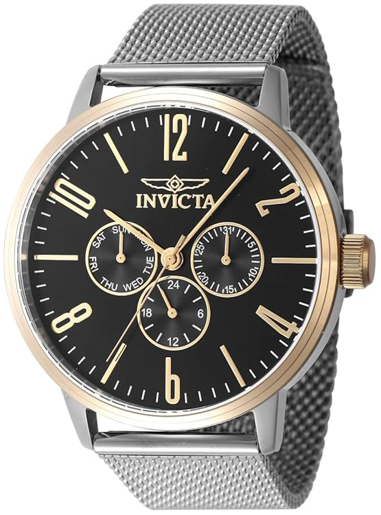 Invicta Herrklocka 47596 Specialty Svart/Stål Ø44 mm - Invicta