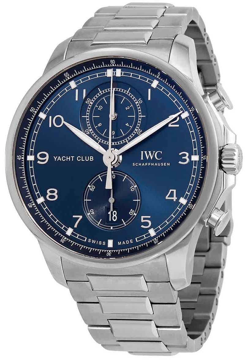 IWC Herrklocka IW390701 Portugieser Blå/Stål Ø44.6 mm - IWC