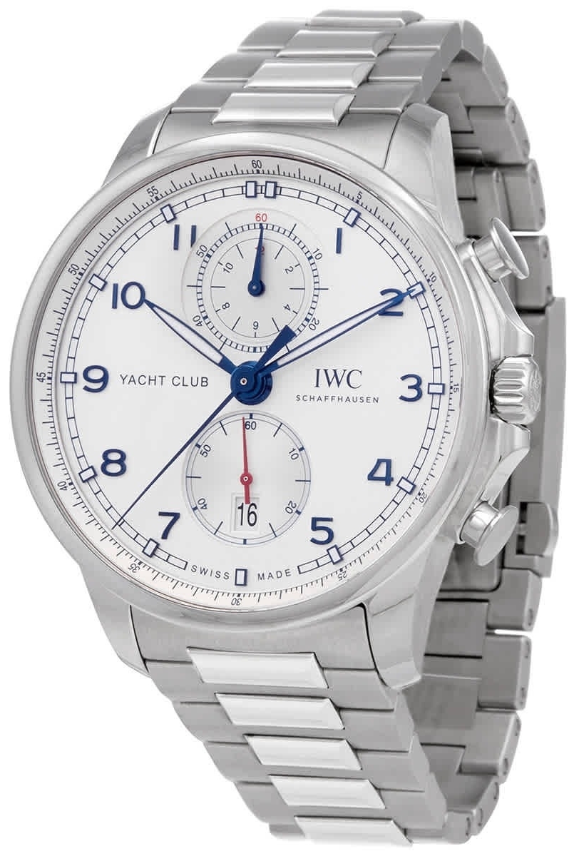 IWC Herrklocka IW390702 Portugieser Silverfärgad/Stål Ø44.6 mm - IWC