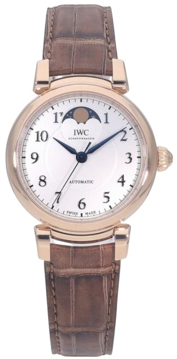 IWC Damklocka IW459308 Da Vinci Silverfärgad/Läder Ø36 mm - IWC