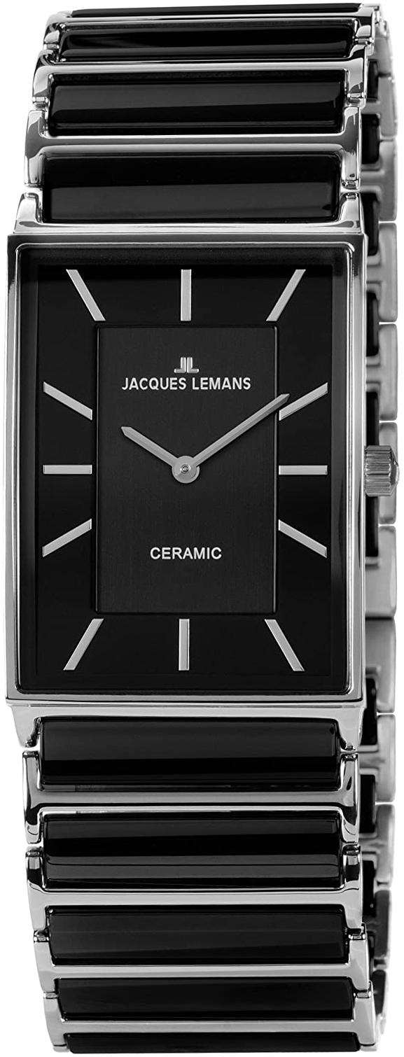 Jacques Lemans Damklocka 1-1651A York Svart/Keramik - Jacques Lemans